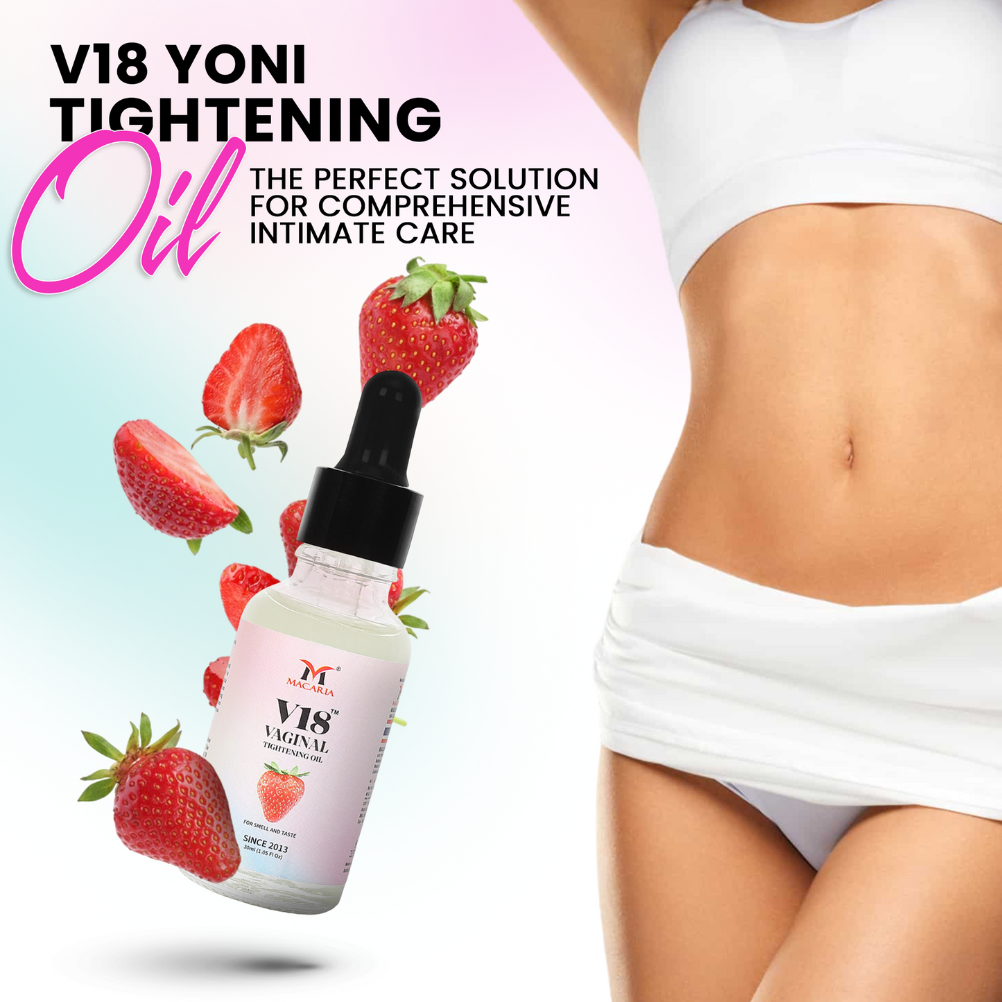 V18 Vaginal Tightening Oil, 30ml