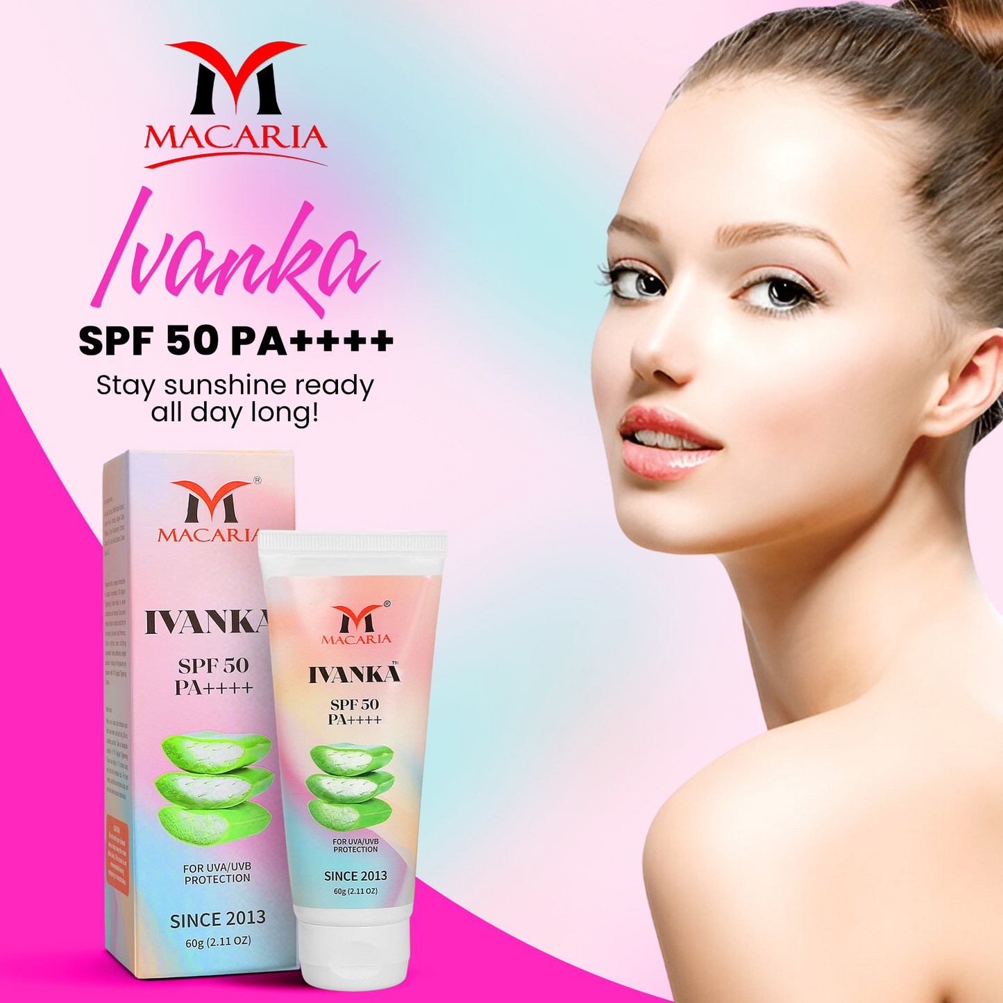 Ivanka SPF 50 PA++++, 60g
