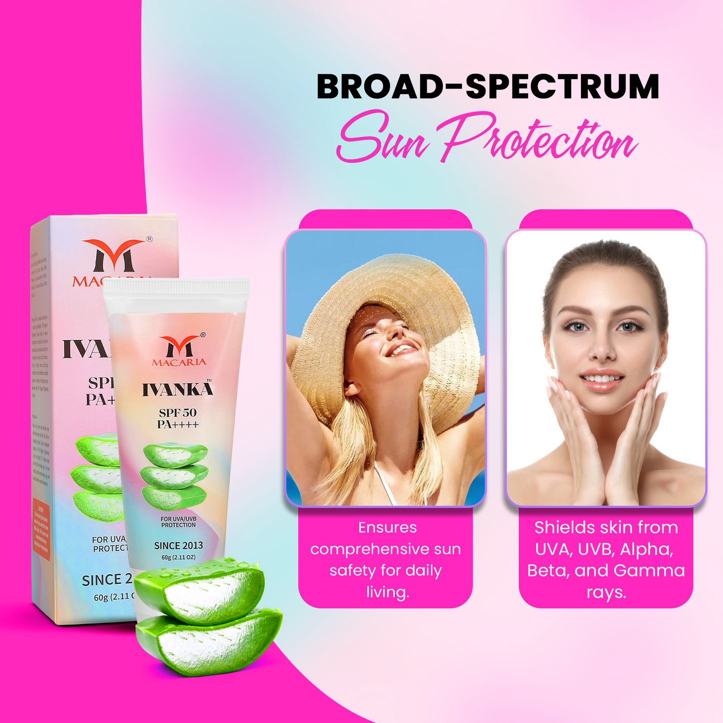 Ivanka SPF 50 PA++++, 60g