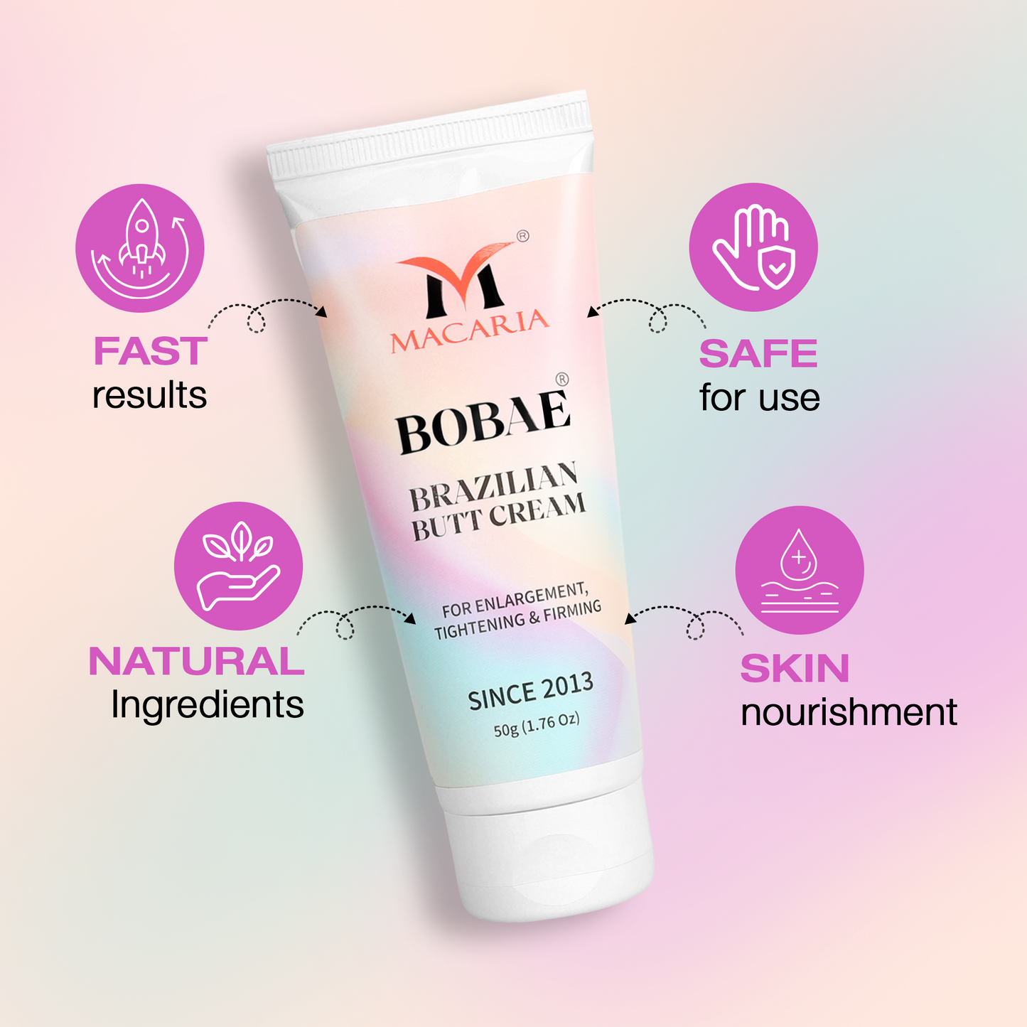 Bobae Brazilian Butt Cream, 50g