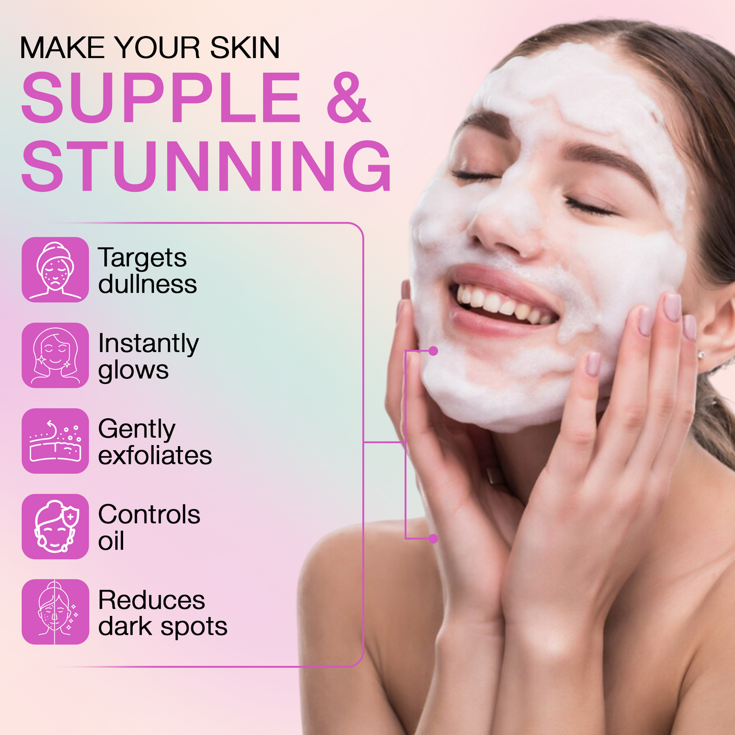 Ivanka Instant Whitening Soap, 100g