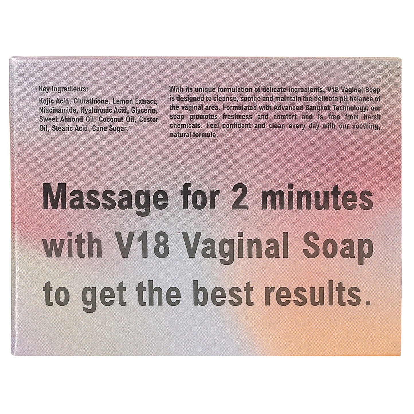 V18 Vaginal Hygiene Soap, 100g