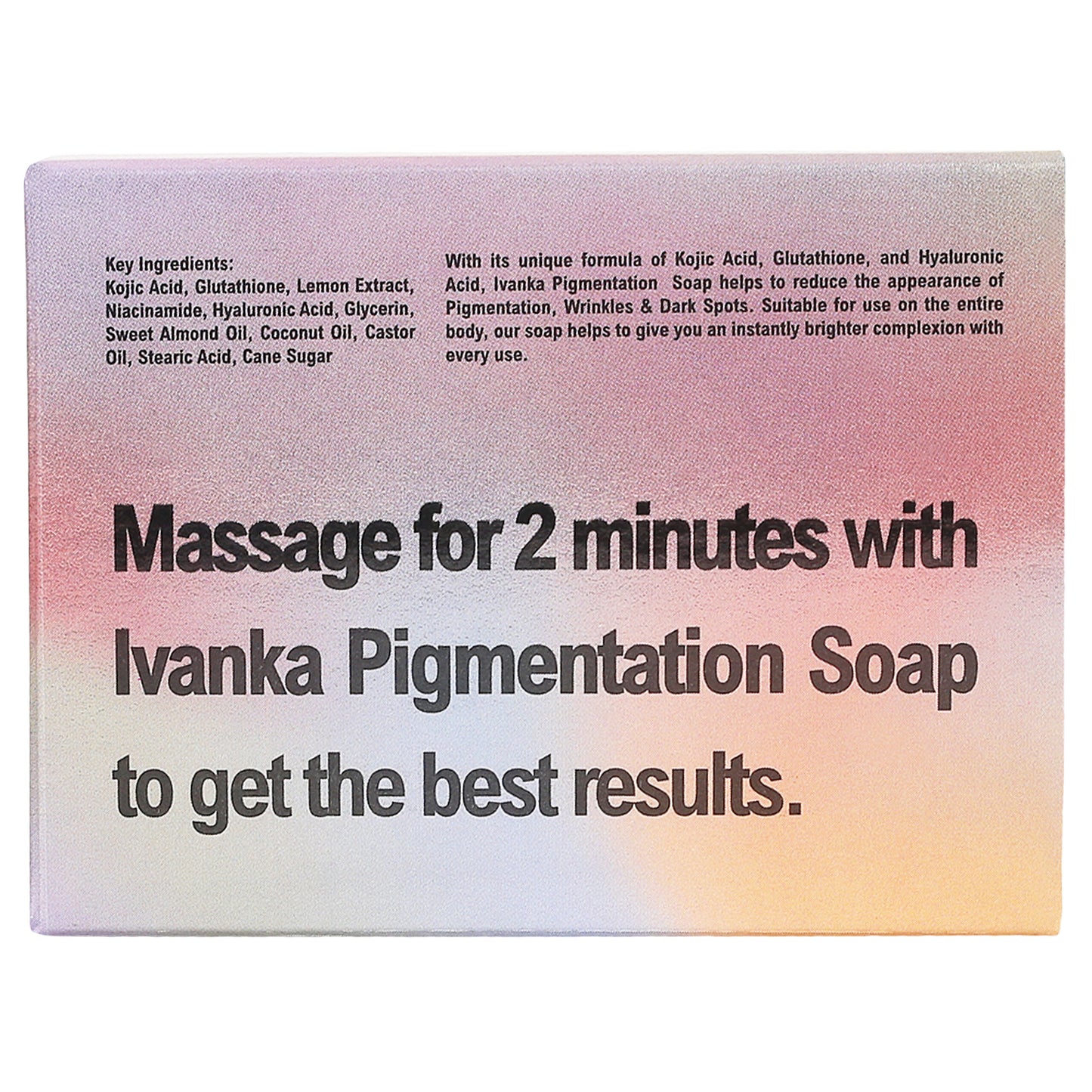 Ivanka Pigmentation Soap, 100g