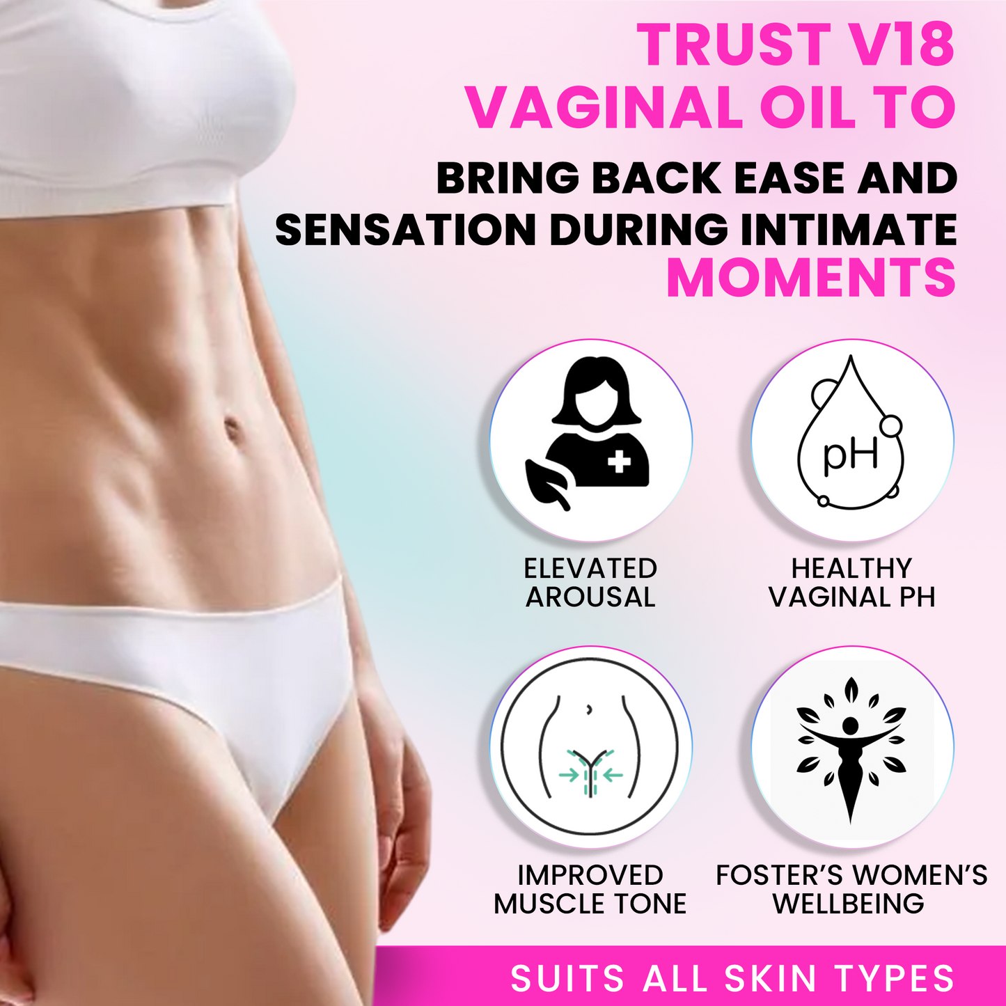 V18 Vaginal Tightening Oil, 30ml