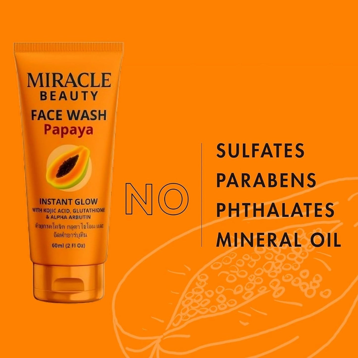 Miracle Beauty Face Wash, 60ml