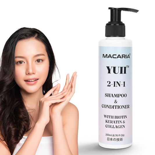 Yuii Biotin, Keratin & Collagen Shampoo & Conditioner, 200ml