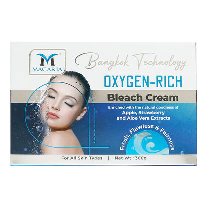 Macaria Oxygen Rich Bleach Cream, 300g