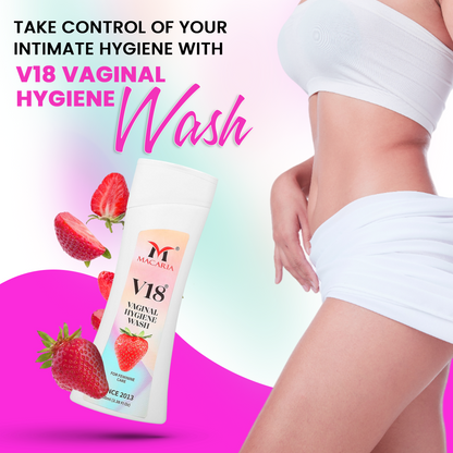 V18 Vaginal Hygiene Wash, 100ml