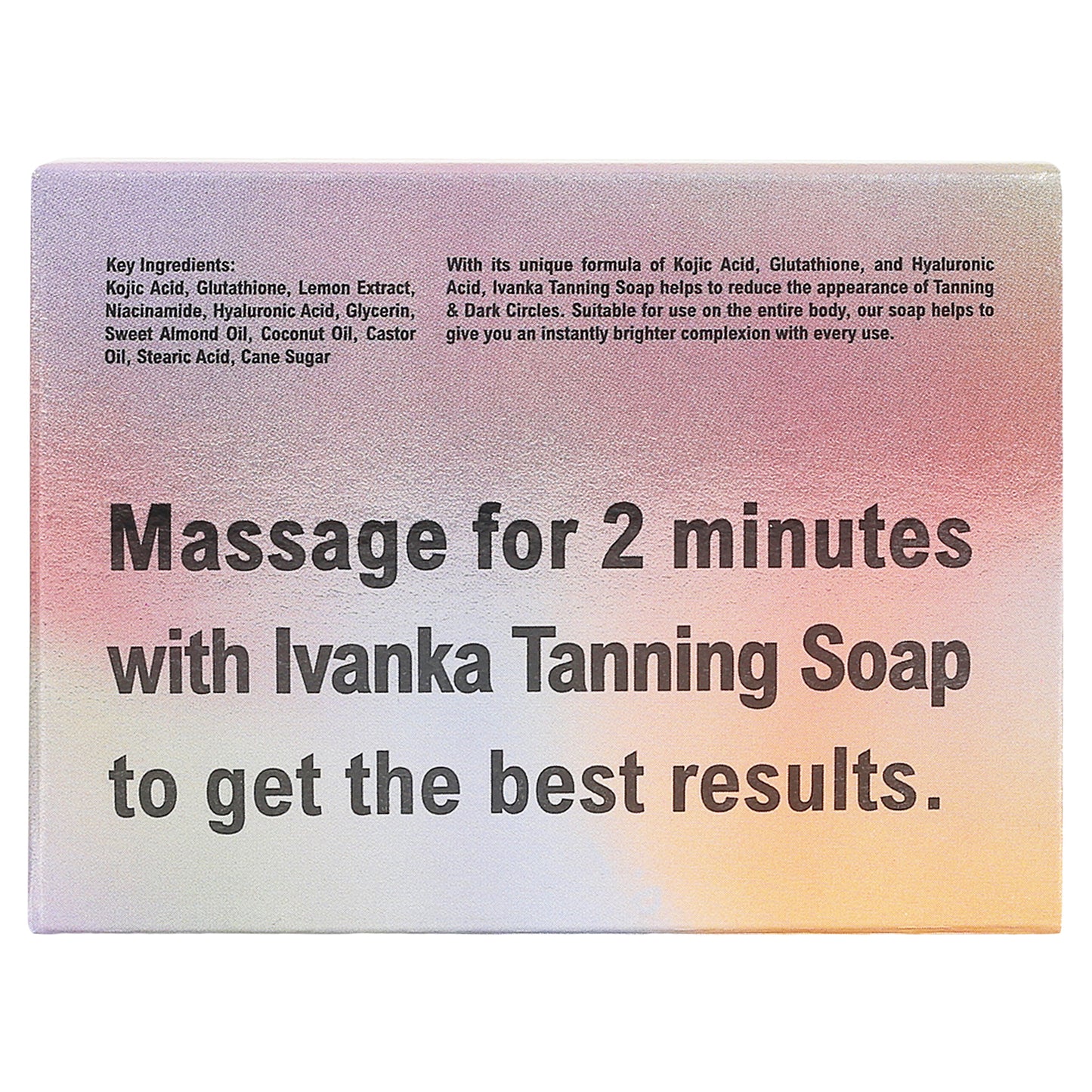 Ivanka Tanning Soap, 100g