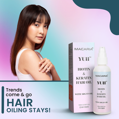 Yuii Biotin & Keratin Hair Oil, 100ml
